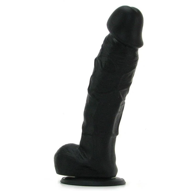 dildo collector feedback-Colours Realistic 5 Inch Black Silicone Dong