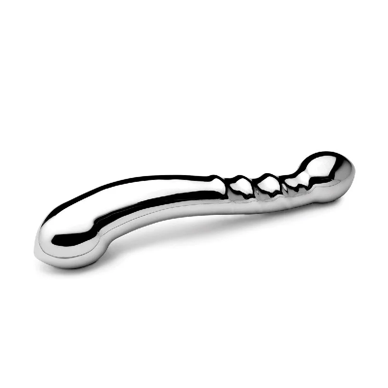 dildo texture guides-njoy 11 Stainless Steel Dildo