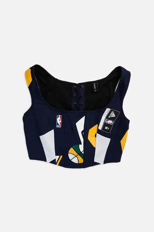 Corset for petite women-Rework Utah Jazz NBA Corset - S