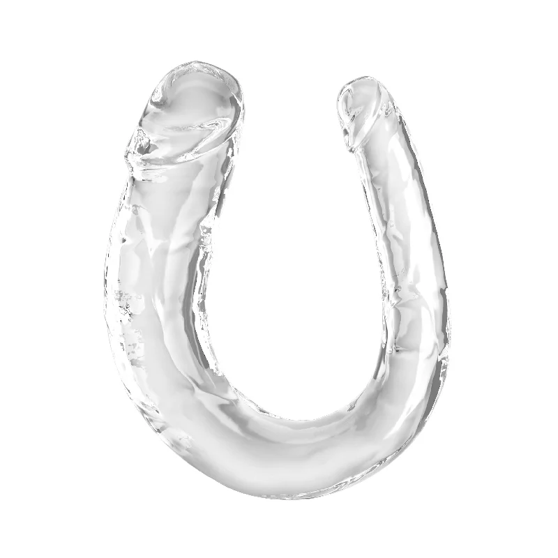 dildo sales trends-King Cock Clear Medium Double Trouble Dildo