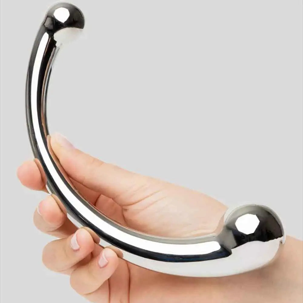 dildo hygiene routines-njoy Pure Wand Stainless Steel Dildo