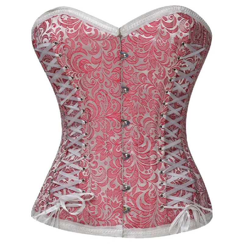 Vintage corset dress-Serena Overbust Steel Boned Corset