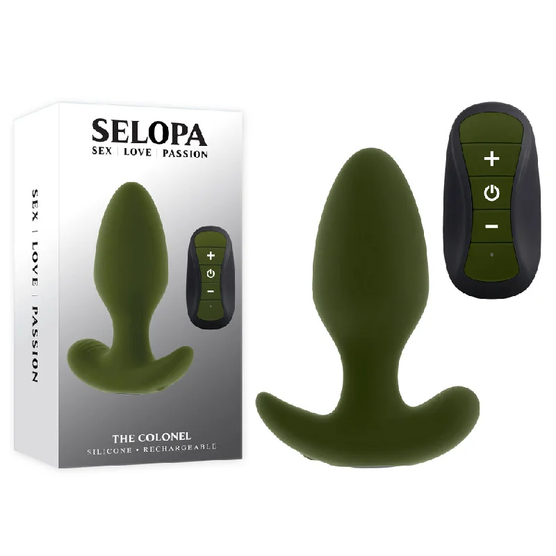 anal toys for quiet operation-Selopa THE COLONEL