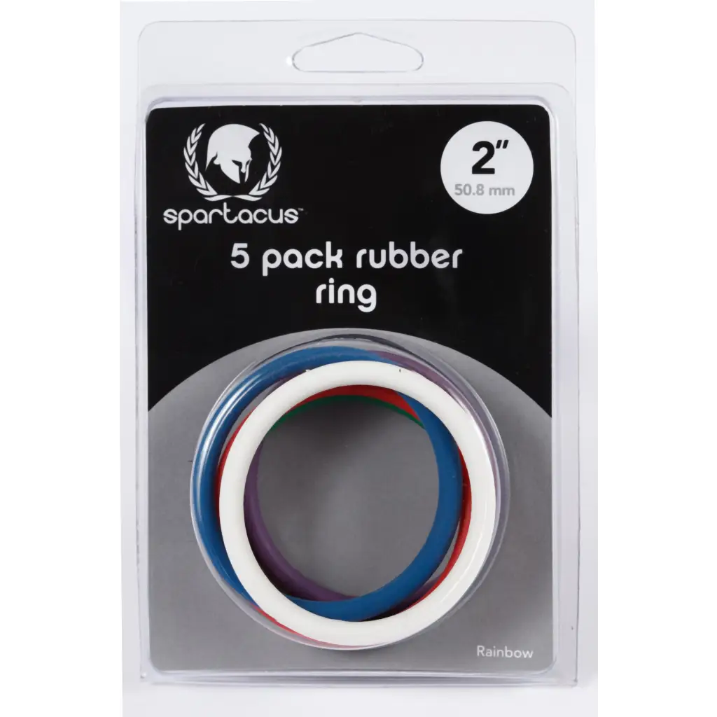 cock ring style reviews guide-2in Soft C Rings Rainbow