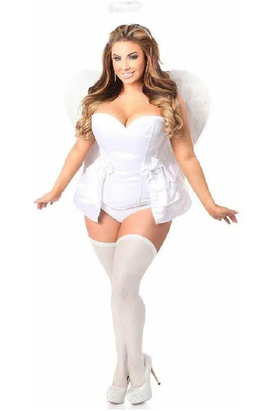 Corset for small forms-Lavish 4 PC Angelic Corset Costume