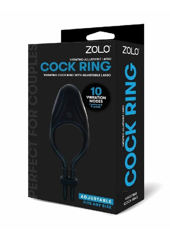 cock ring cleaning solutions-Zolo Vibe Adjust Lasso Cockring