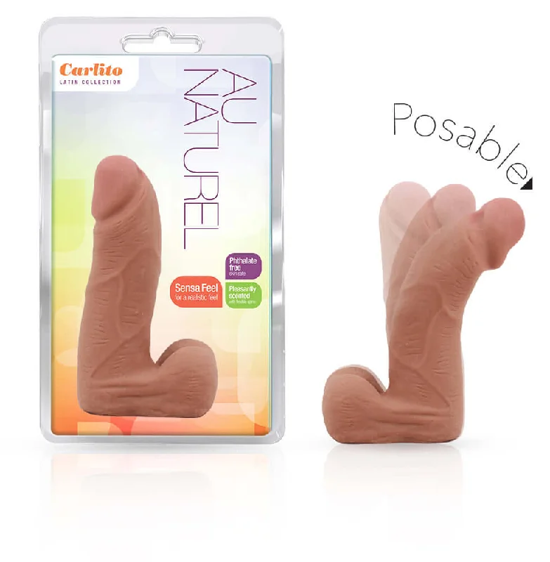 dildo comfort accessories-Blush Novelties Au Natural Carlito Dildo: The Latin Collection