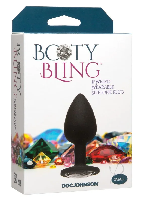 anal toys for quiet operation-Booty Bling Small Silver