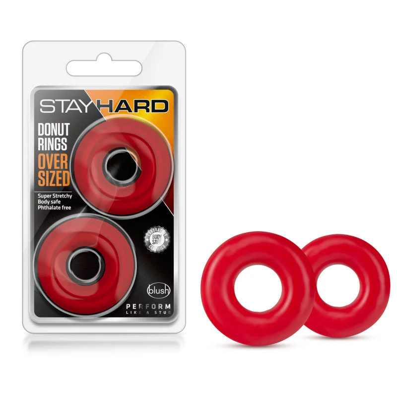 cock ring expert guide-Stay Hard - Donut Rings Oversized Cock Ring