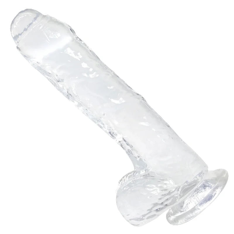 dildo brand ratings-8.5 Inch Uncut Suction Cup Dildo With Balls