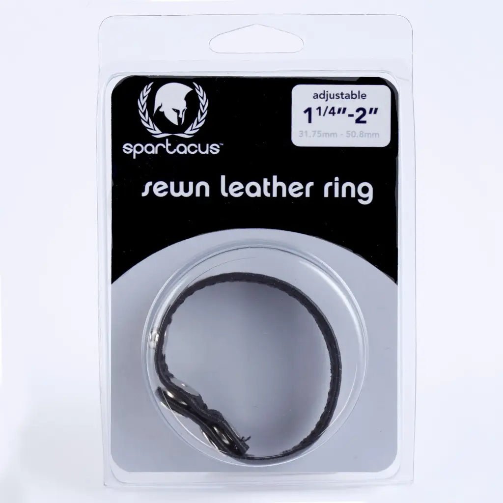 cock ring online benefits guide-Sewn Leather C Ring