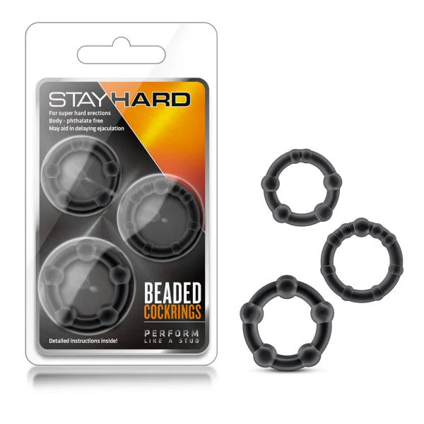 cock ring style benefits-Stay Hard Beaded Cock rings