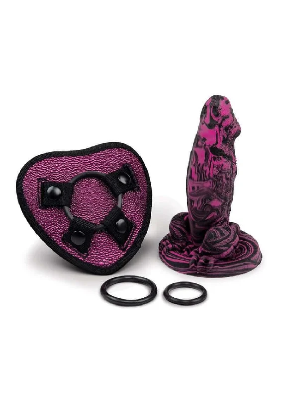 dildo heat feedback-WhipSmart Dragon's Lair Harness & 7-Inch Dragon Dildo - Fantasy Strap-On Kit