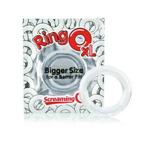 cock ring fit guide solutions-Screaming O RingO XL Clear (Box of 18)