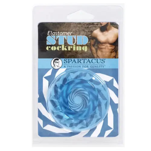 cock ring cleaning benefits reviews-Stud Elastomer Cock Ring (Blue)