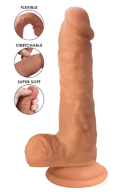 dildo suction reviews-Easy Riders Dual Density Silicone Dildo - 6 Inch