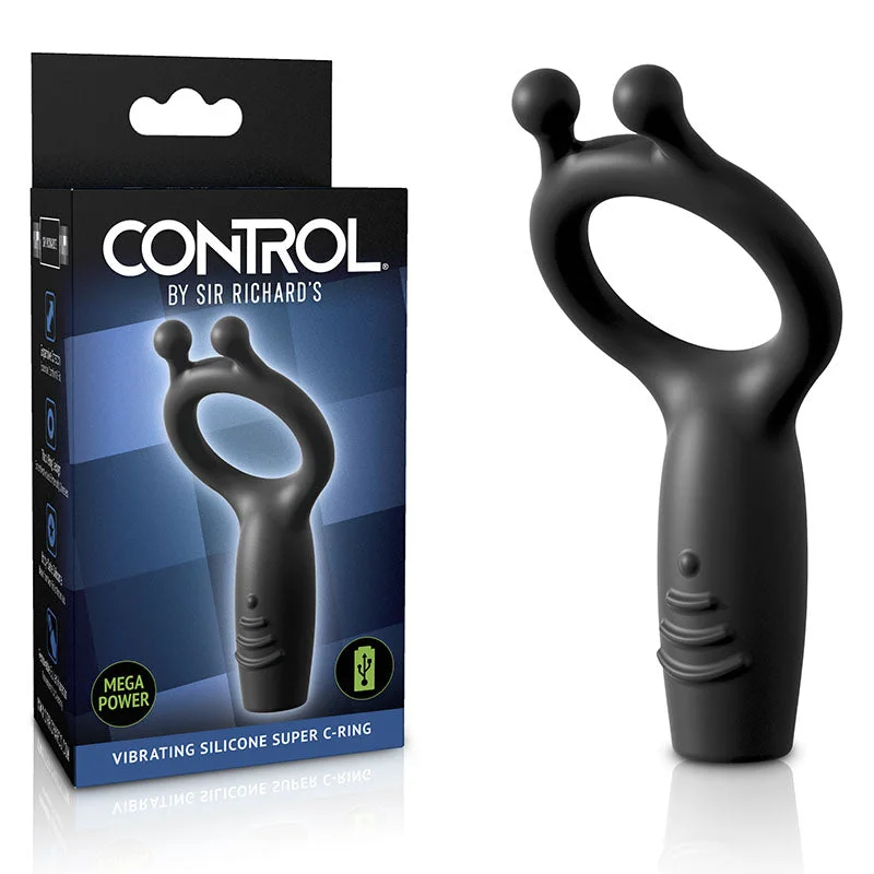 cock ring budget tips-Sir Richards Vibrating Silicone Super Vibrating Cock Ring