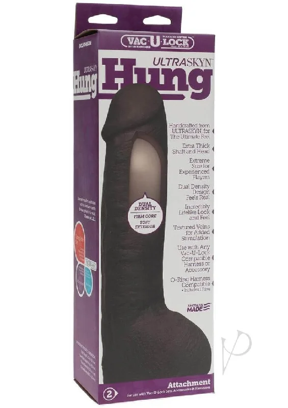 dildo sales events-Vac-U-Lock Hung UR3 Cock 12 Black - Realistic Dildo for Intense Satisfaction