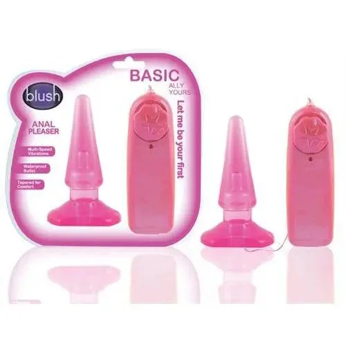 anal toys with firm texture-Anal Pleaser - Pink