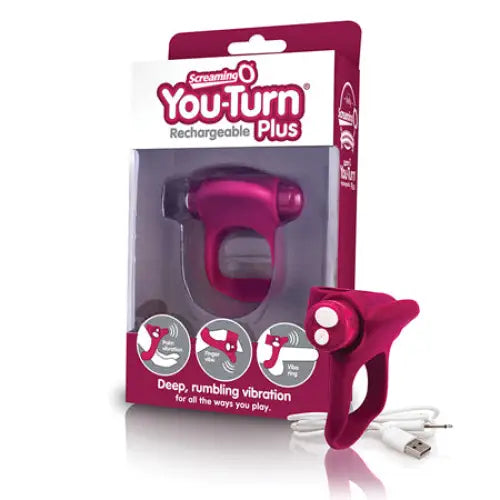 cock ring for stamina solutions guide-Screaming O Charged You Turn Plus Vibrating Cock Ring