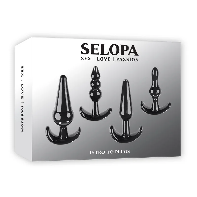 anal toys with sleek finish-Selopa INTRO TO PLUGS