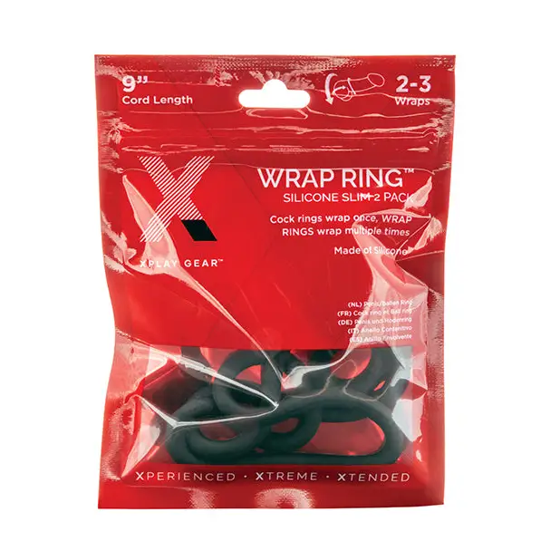 cock ring weight options-Xplay Silicone Slim Wrap Ring