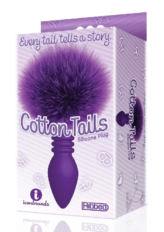 anal toys for couple massage-The 9 Cottontails Bunny Plug Ribbed Prp