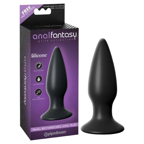 anal toys for couple bonding-Anal Fantasy Elite Collection Small Rechargeable Anal Plug