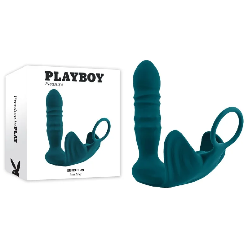 anal toys with smooth finish-Playboy Pleasure BRING IT ON