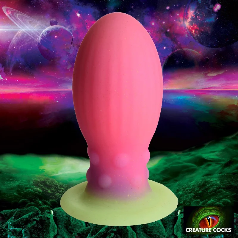 dildo fantasy testimonials-Xeno Egg Glow in the Dark Silicone Egg - Large