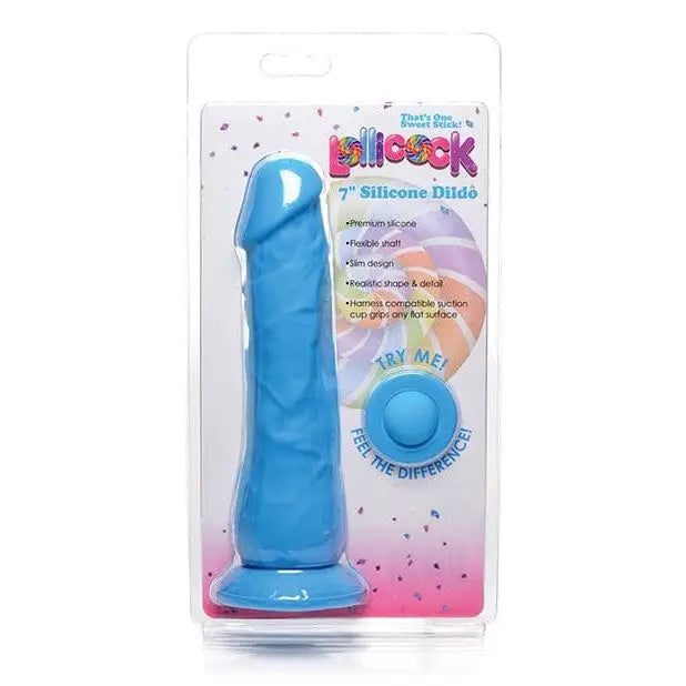 dildo suction comparisons-Curve Novelties Lollicock 7" Silicone Dildo