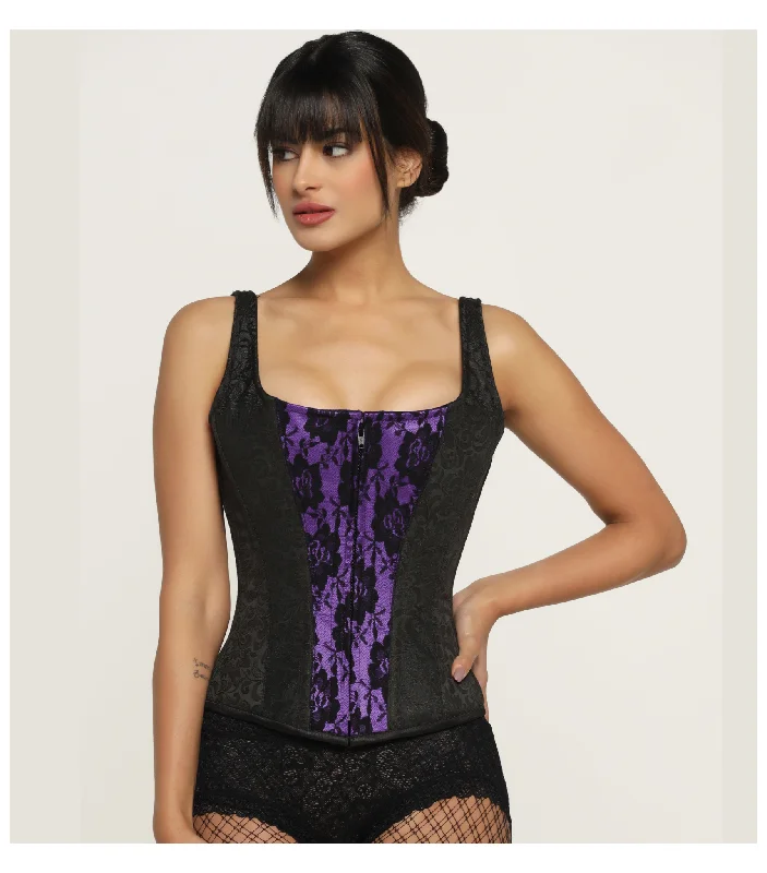 Corset for outdoor event-Fraxinelle waist reducing  overbust Corsets