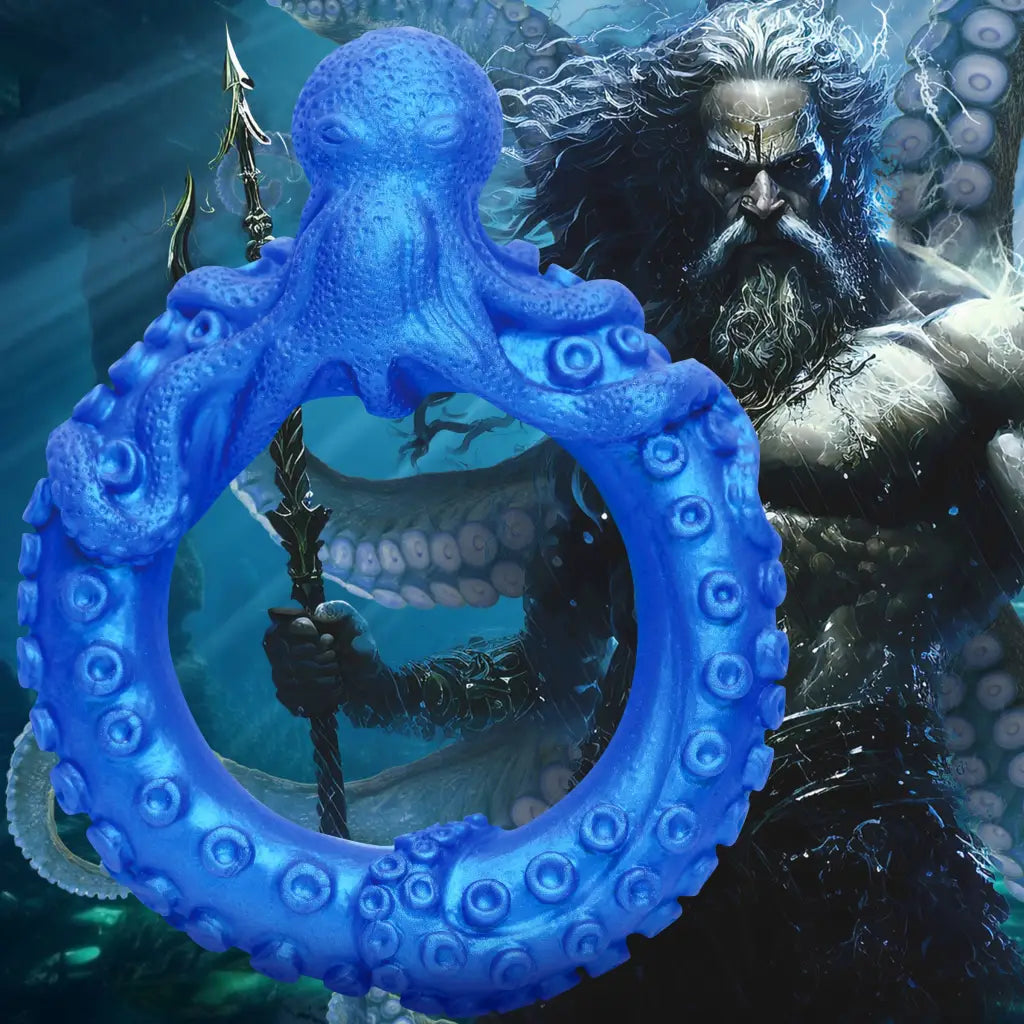 cock ring flexible solutions guide-Creature Cocks Poseidon's Octo-Ring