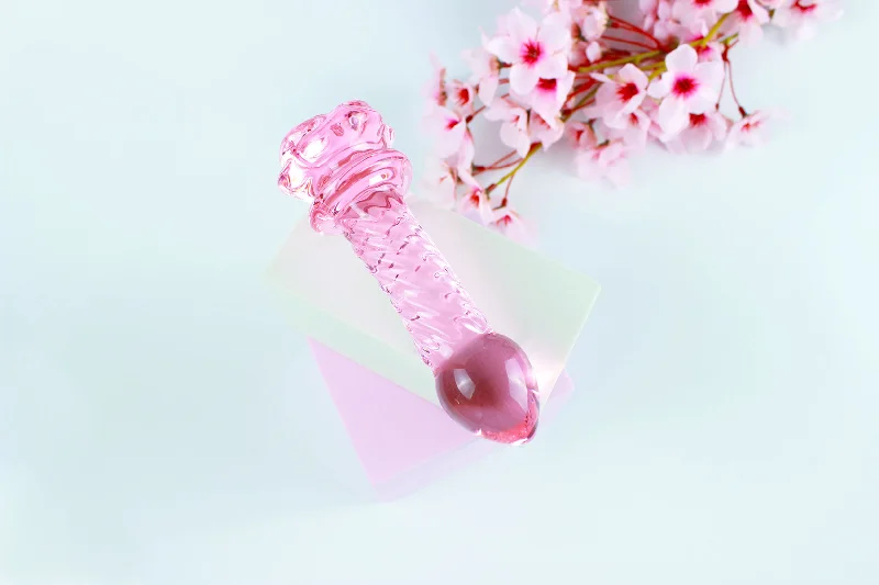 dildo discount manuals-Ridged Rose Dildo