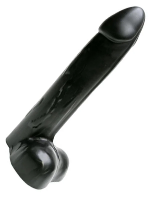 dildo texture resources-Tantus Hoss XL Silicone Dildo, Black