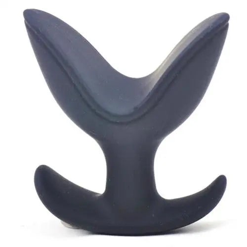 anal toys for prostate stimulation-4-inch Silicone Black Bendable Medium Anal Stretcher