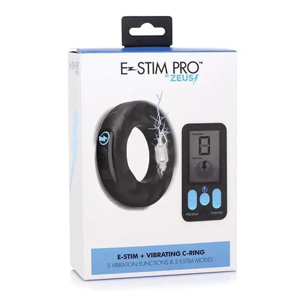 cock ring durability hacks reviews-Zeus E-Stim Pro Silicone Cock Ring Vibe with Remote