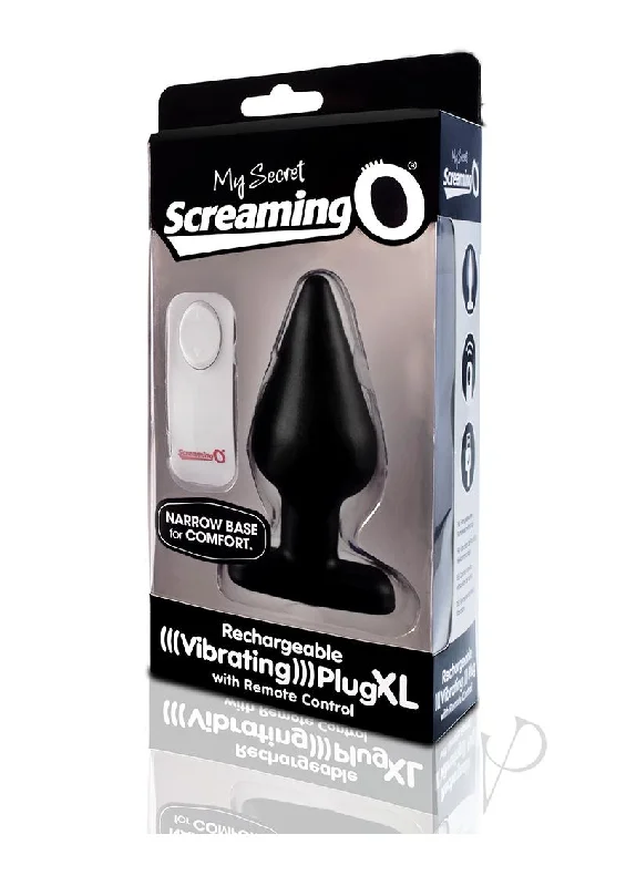 anal toys for gentle vibes-My Secret Remote Vibe Xl Plug Blk-indivi